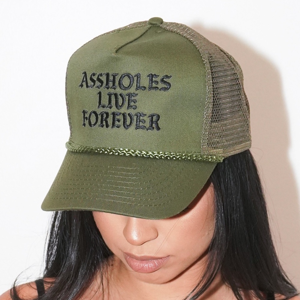 Linda Finegold ALF army trucker hat